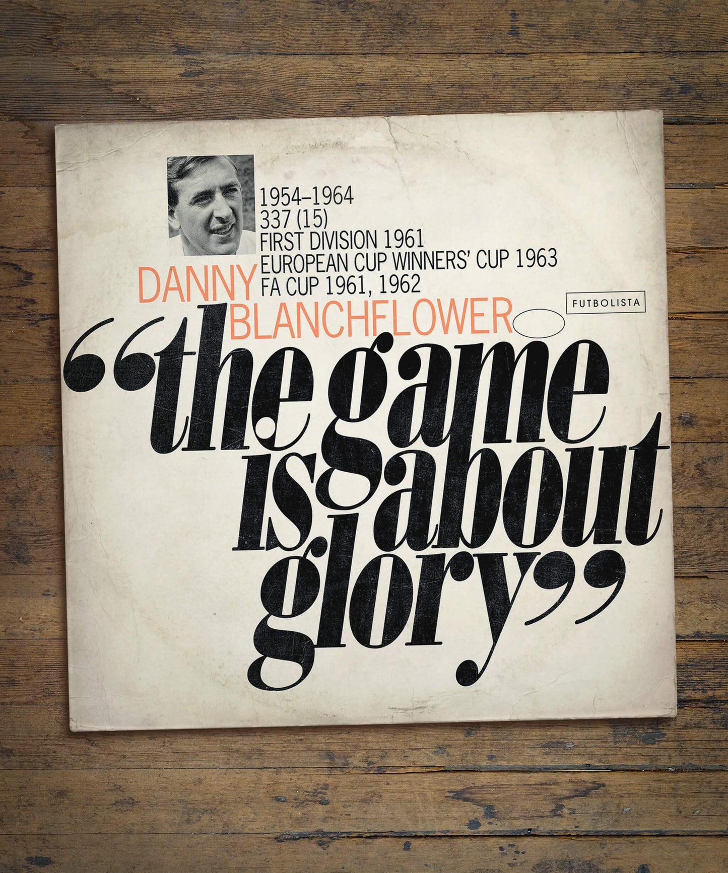 THE GAME IS ABOUT GLORY - LP Print