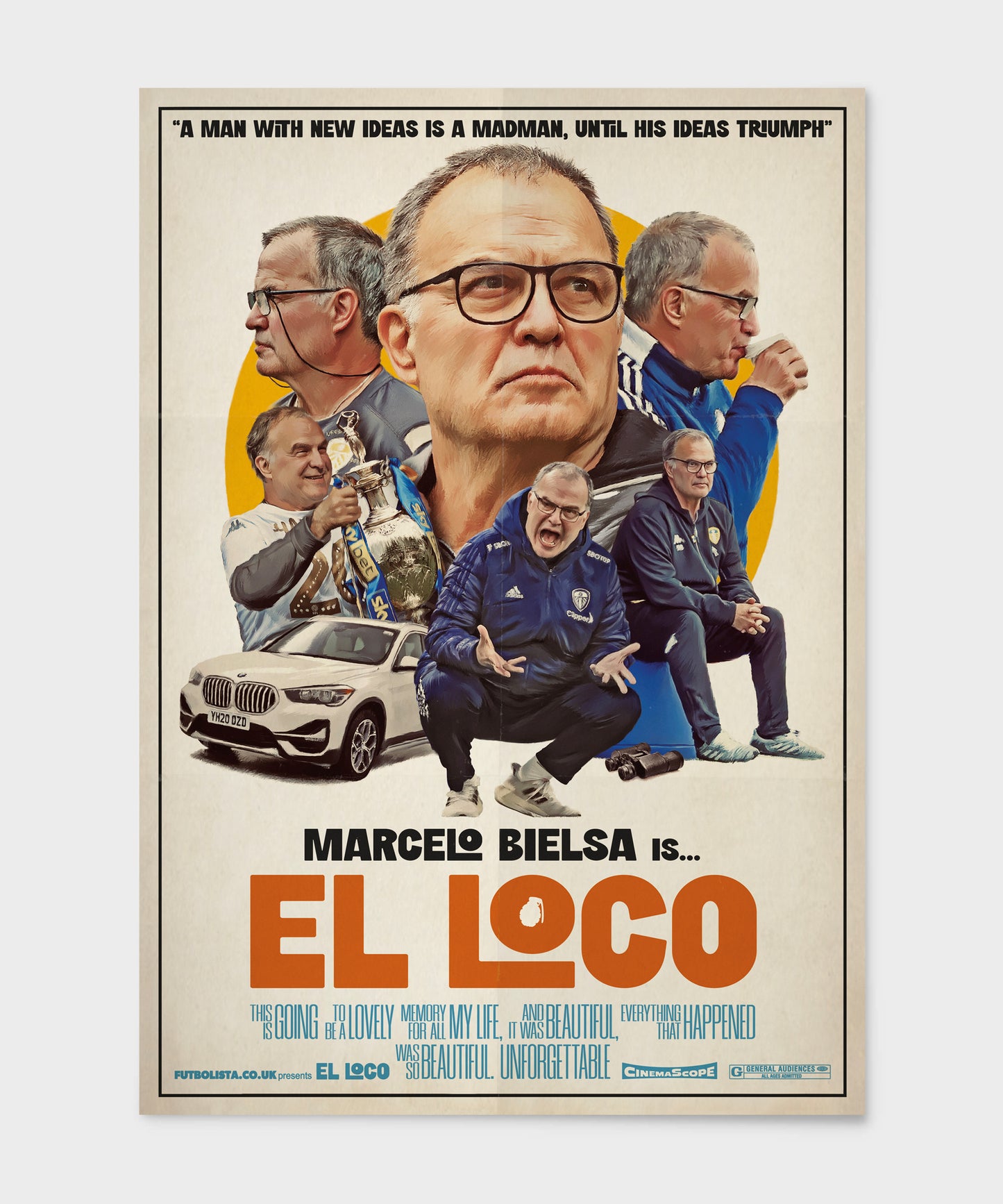 EL LOCO - Vintage Movie Poster