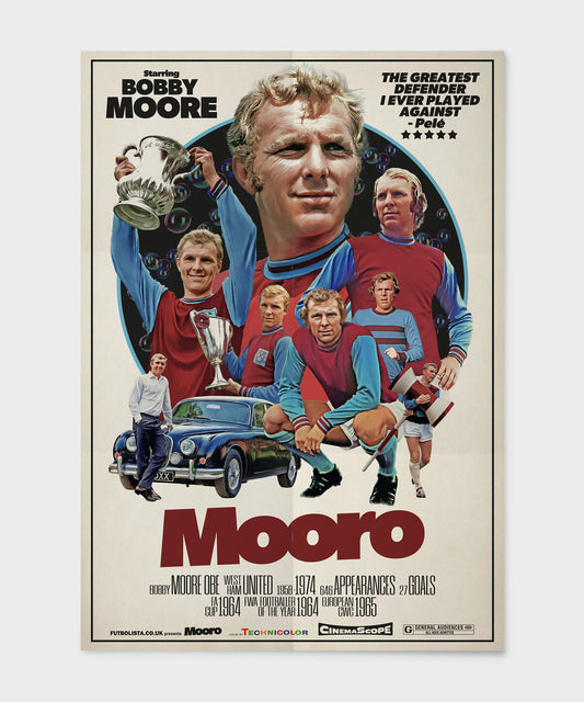 Mooro - Vintage Movie Poster