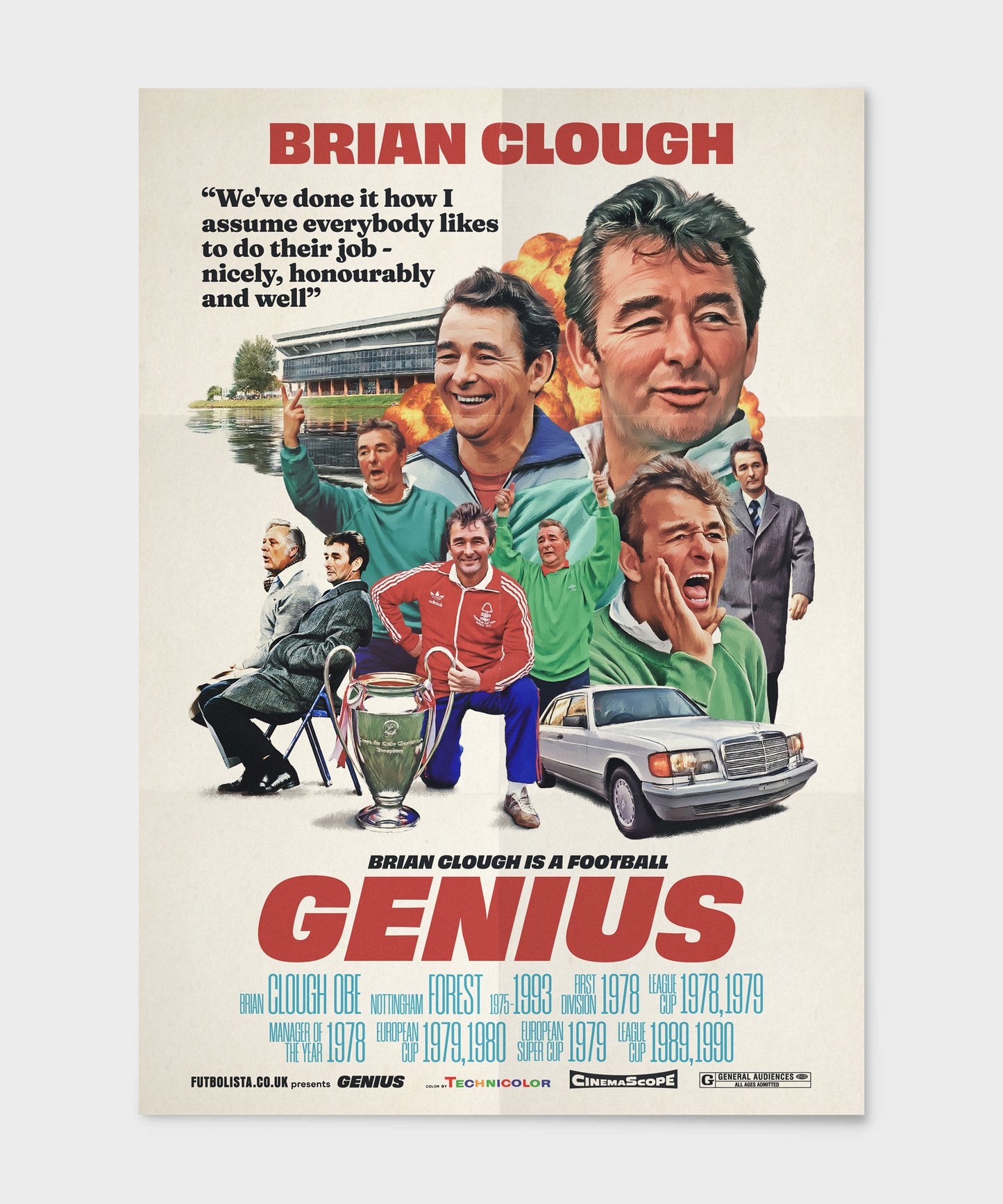 GENIUS - Vintage Movie Poster