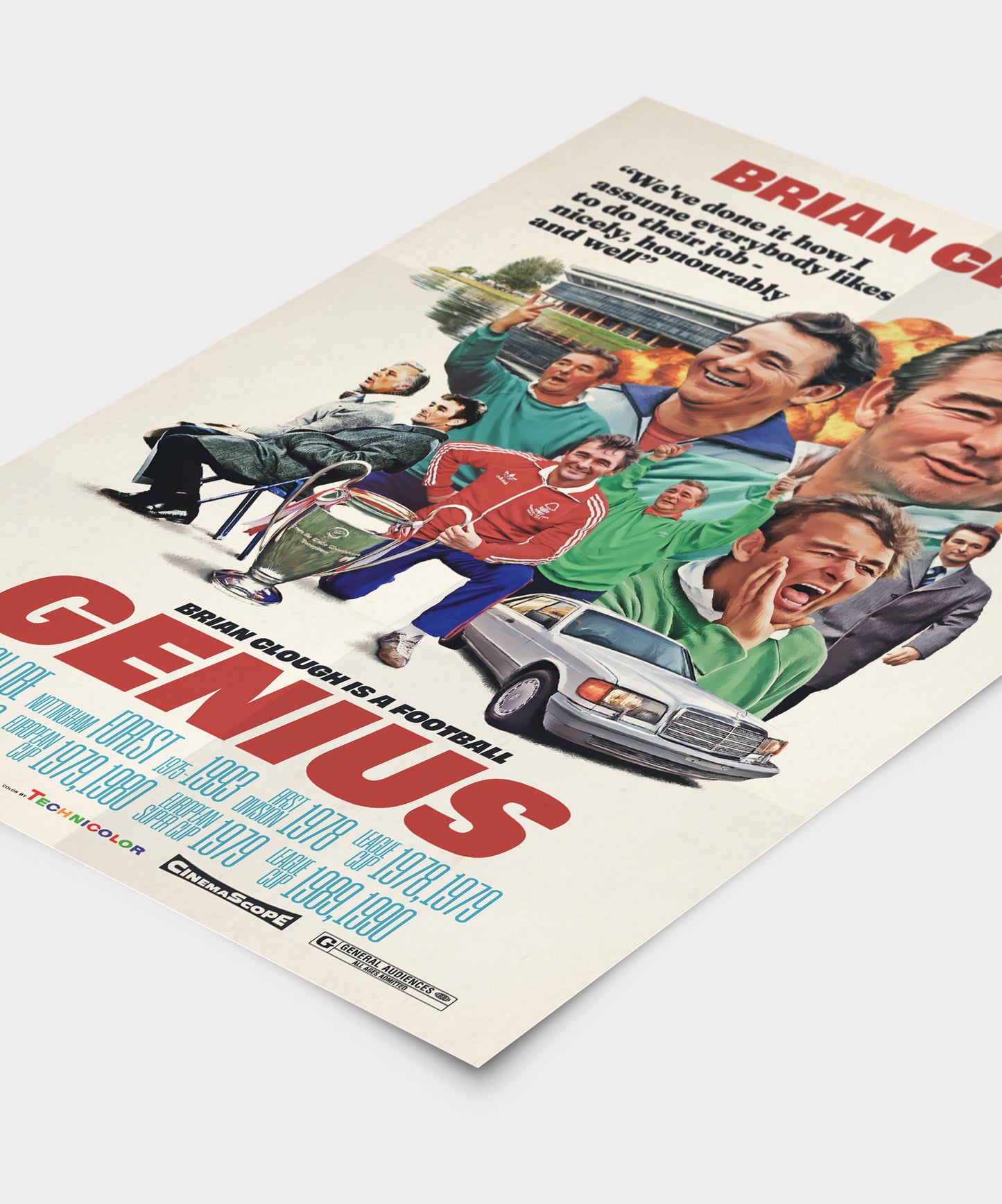 GENIUS - Vintage Movie Poster