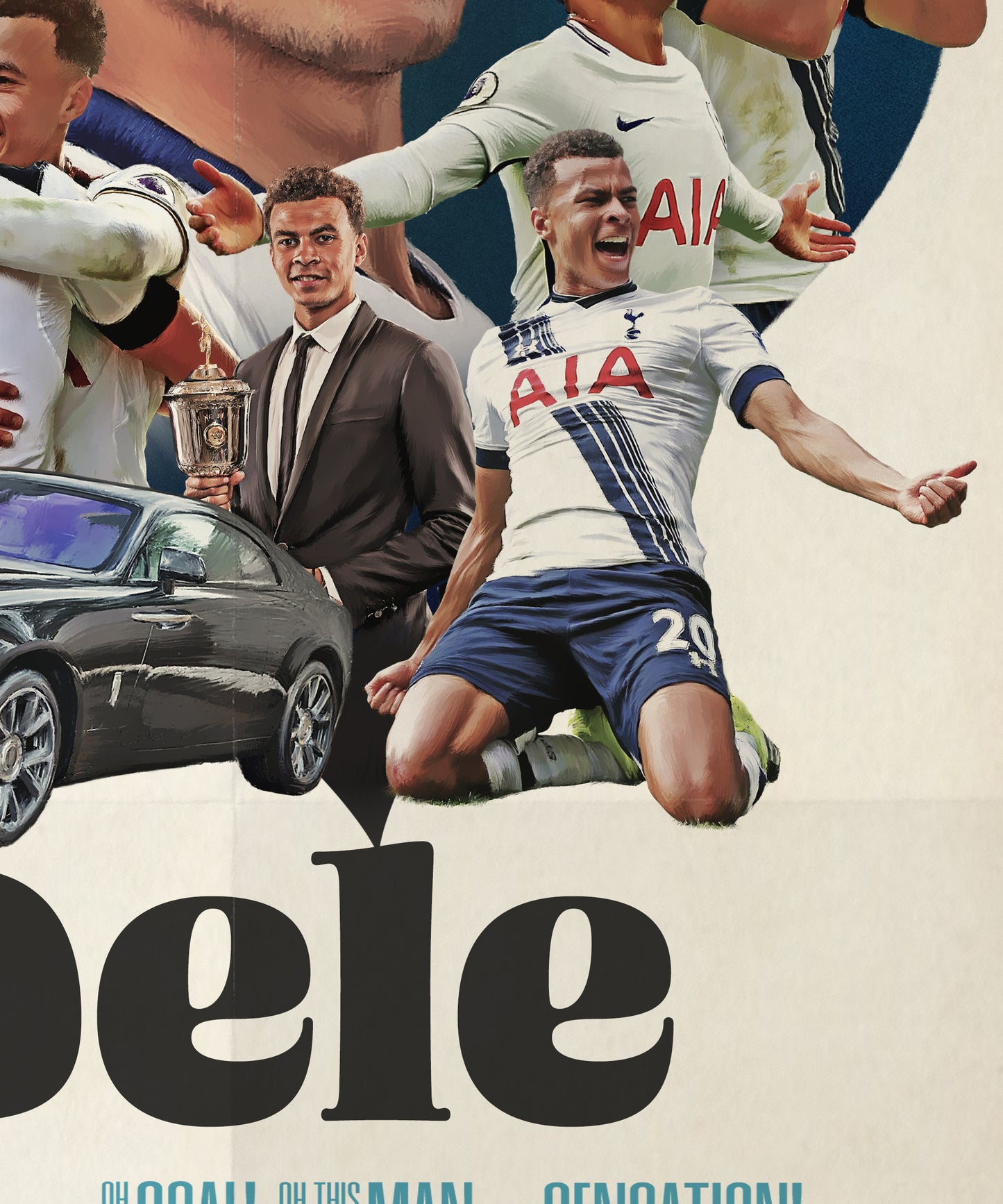 Dele - Vintage Movie Poster