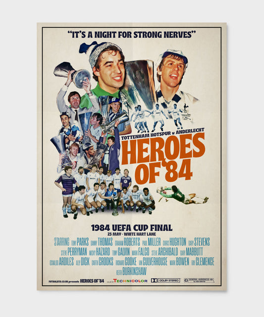 HEROES OF '84 - Vintage Movie Poster
