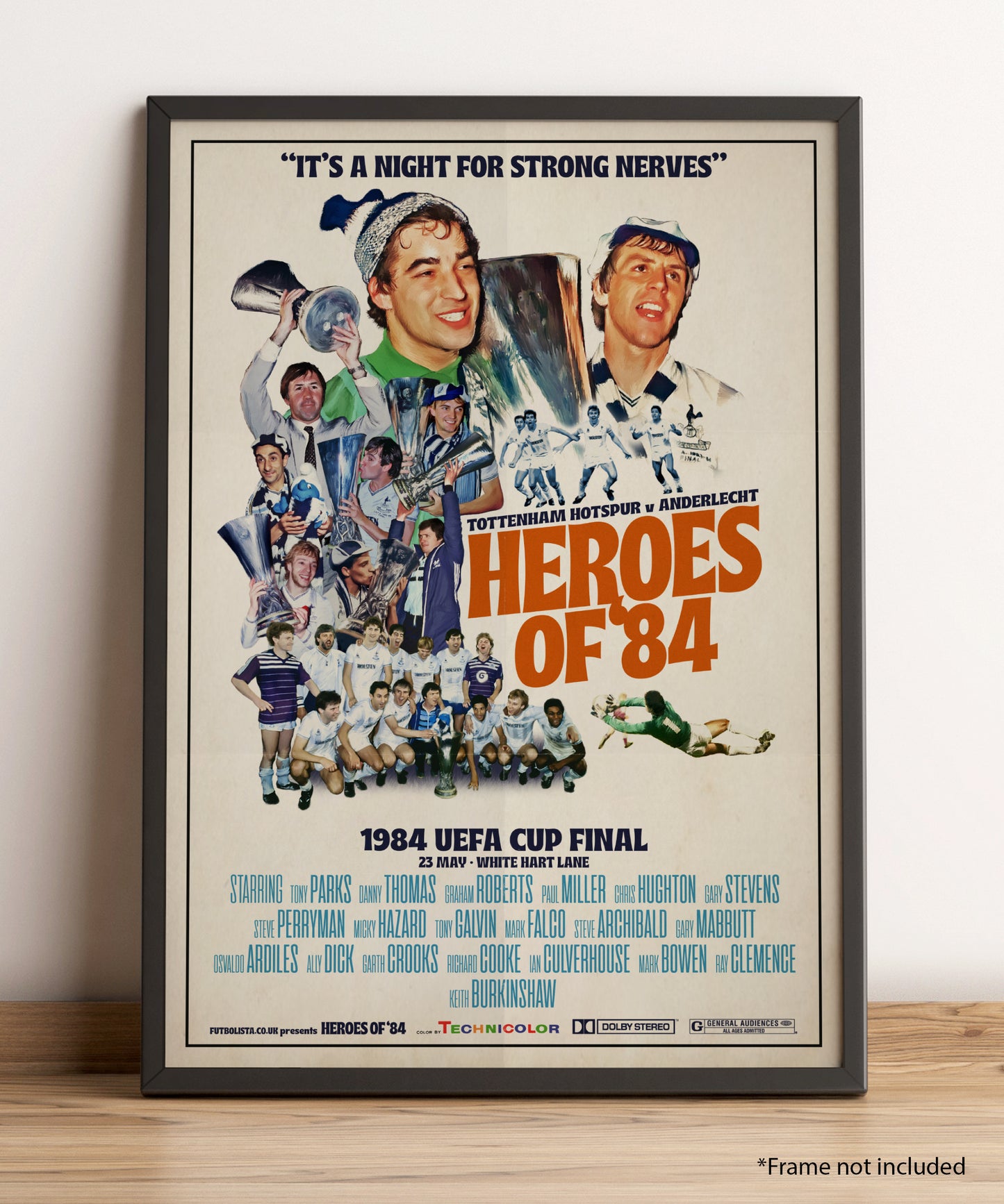 HEROES OF '84 - Vintage Movie Poster