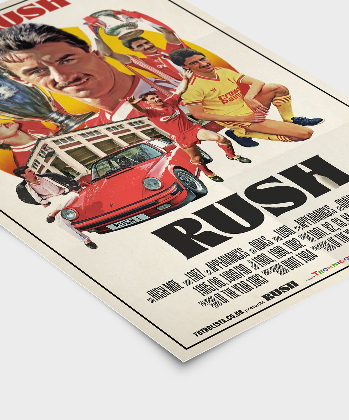 RUSH - Vintage Movie Poster