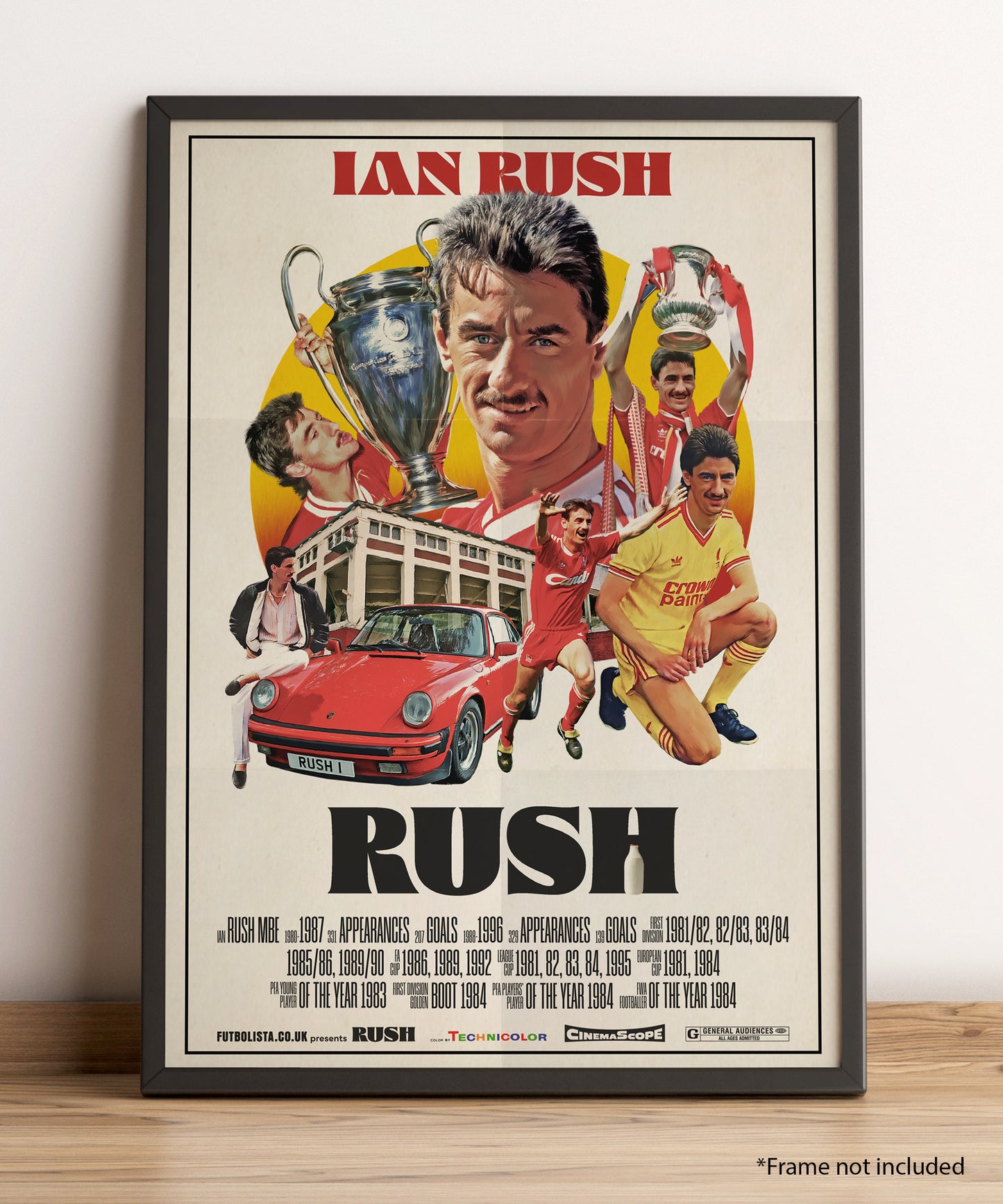 RUSH - Vintage Movie Poster