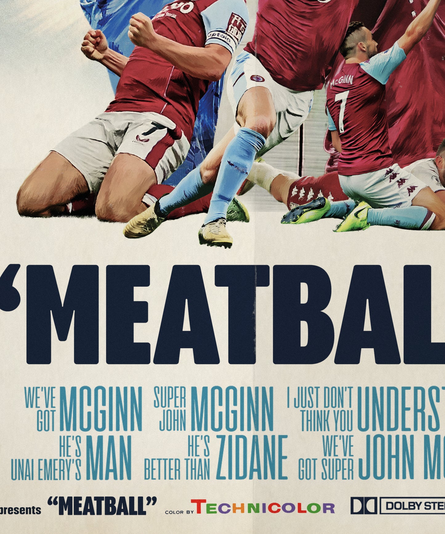 "MEATBALL" - Vintage Movie Poster