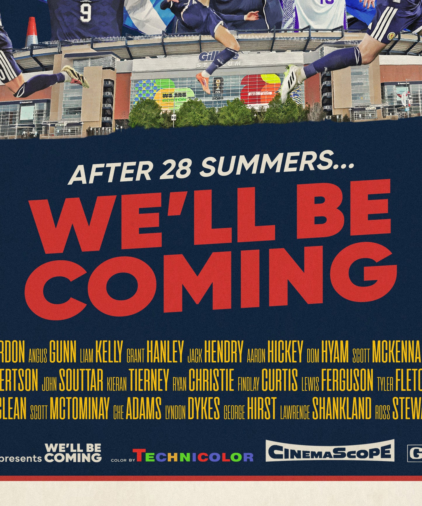 WE'LL BE COMING