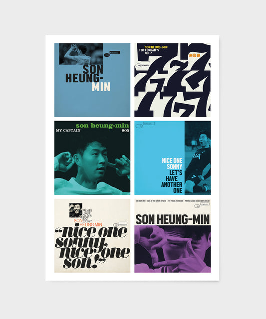 SON HEUNG-MIN – LP Covers