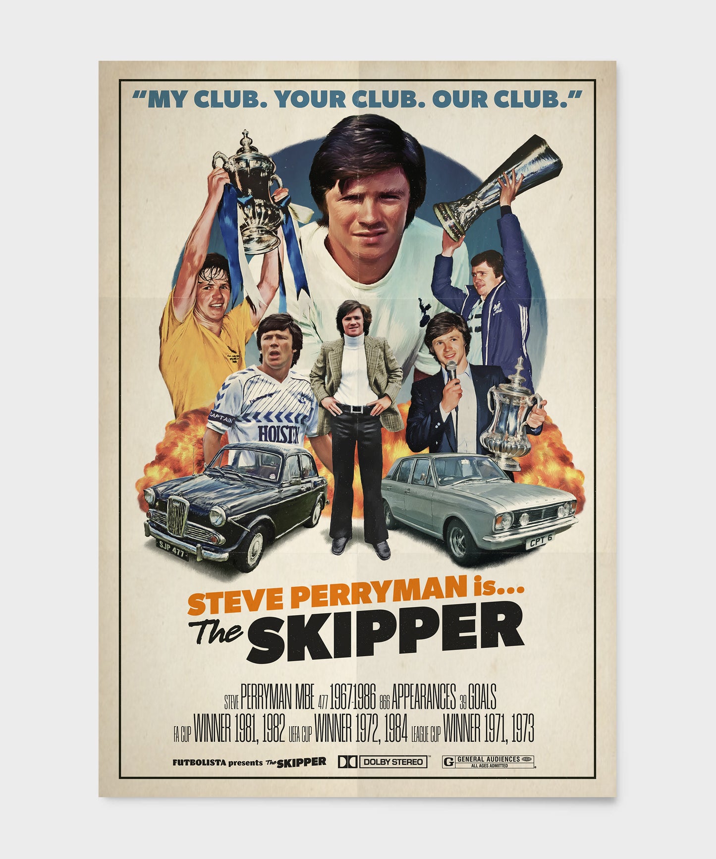 THE SKIPPER -  Vintage Movie Poster