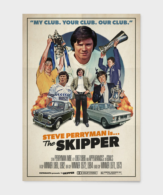 THE SKIPPER -  Vintage Movie Poster