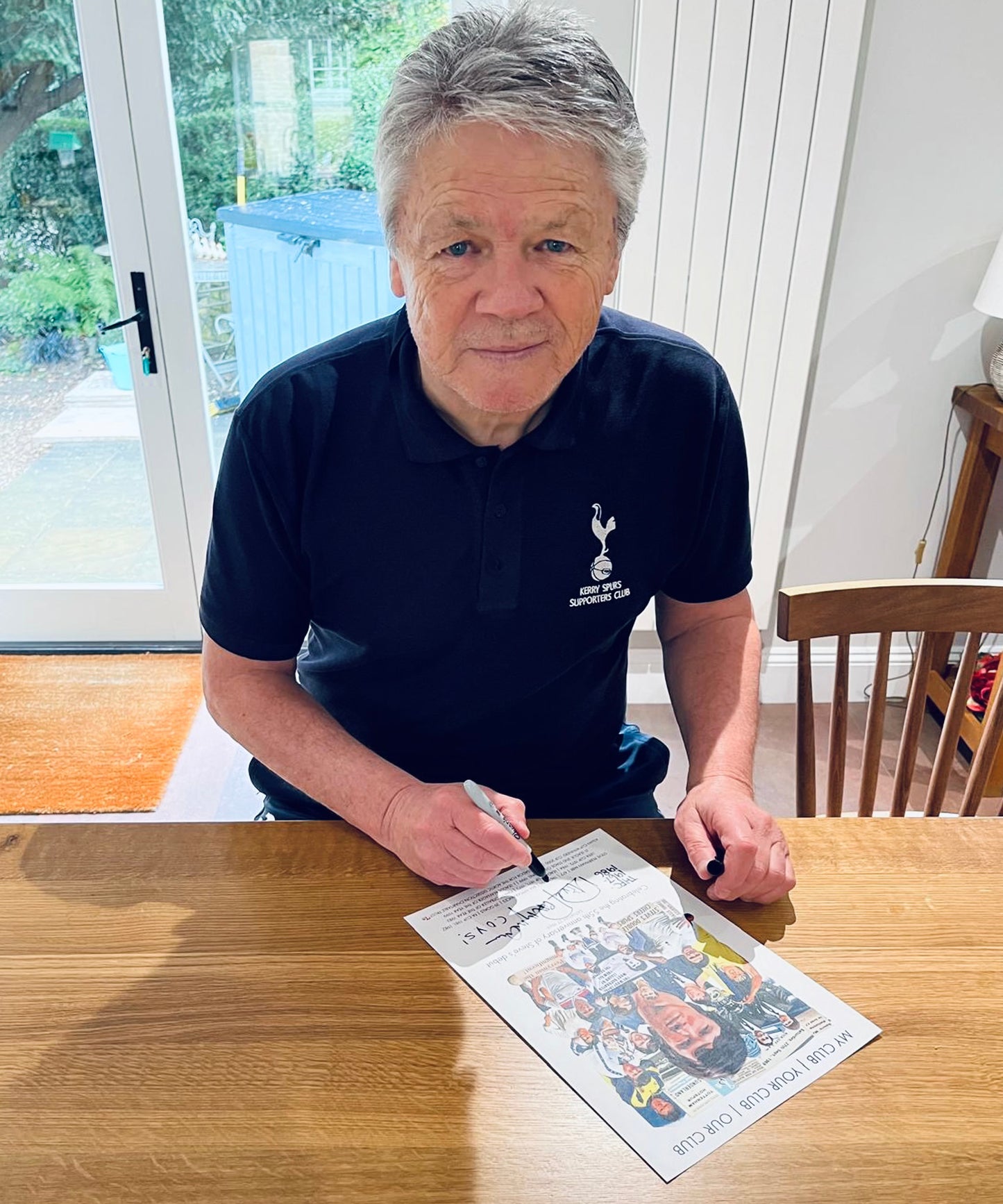 Steve Perryman *SIGNED* 55th Anniversary Print (A4)